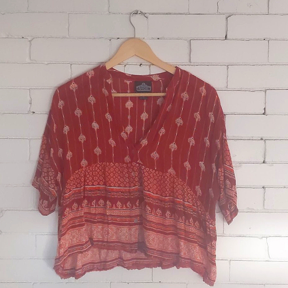 Boho Buttondown Blouse